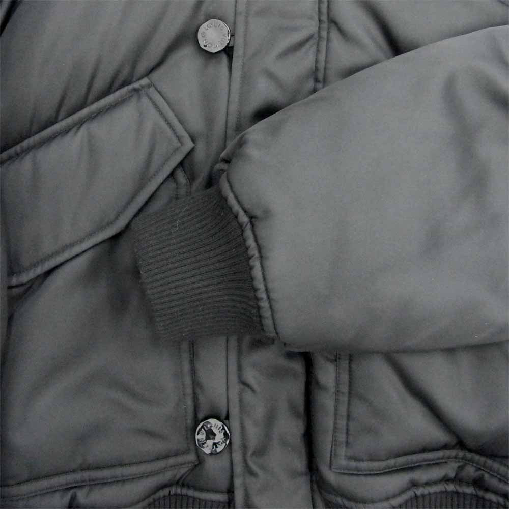 LOUIS VUITTON ルイ・ヴィトン × NIGO 国内正規品 20AW 1A81P8 エンブロイダリー LV マウンテン アビエイター ブルゾン ブラック系 52【美品】【中古】
