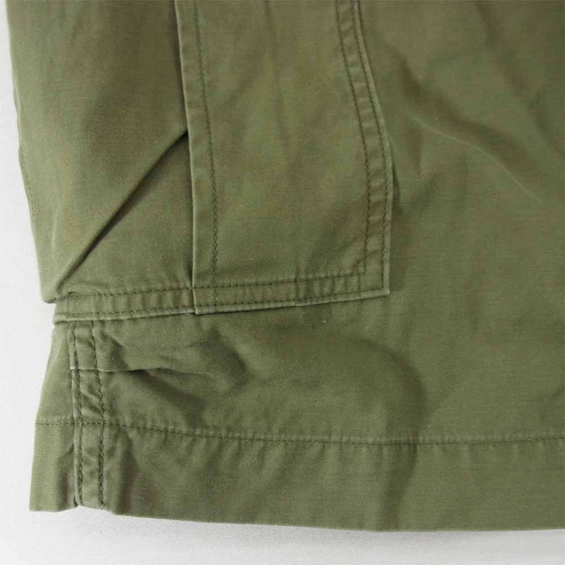 Nigel Cabourn ナイジェルケーボン ミニタリー カーゴ ショートパンツ カーキ系 30【中古】