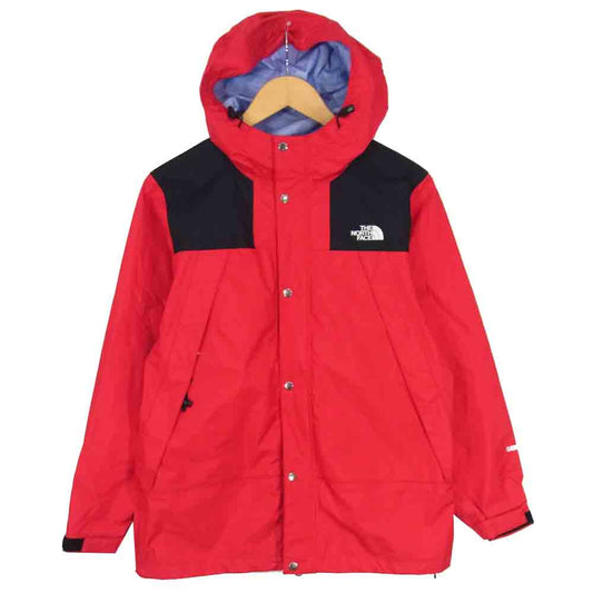 THE NORTH FACE ノースフェイス NPJ11500 キッズ ジュニア Mountain Raintex Jacket マウンテン レインテックス ジャケット レッド系 150【美品】【中古】
