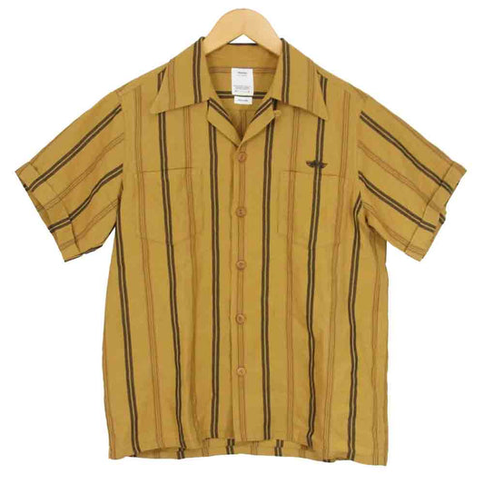 VISVIM ビズビム 0120105011023 20SS IRVING SHIRT S/S RAMIE/LINEN ブラウン系 2【美品】【中古】