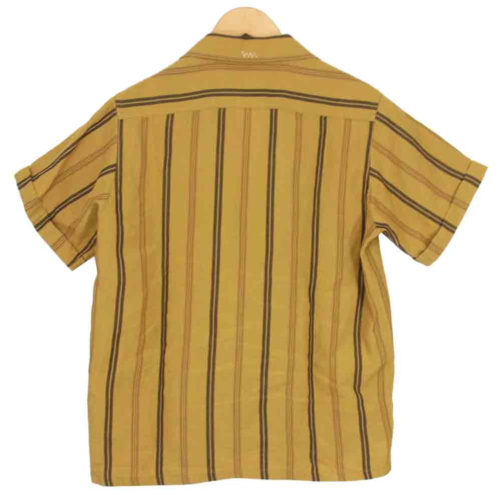 VISVIM ビズビム 0120105011023 20SS IRVING SHIRT S/S RAMIE/LINEN ブラウン系 2【美品】【中古】