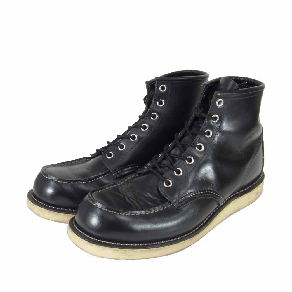 RED WING レッドウィング 8179 アイリッシュセッター モックトゥ ブーツ ブラック系 27cm【中古】