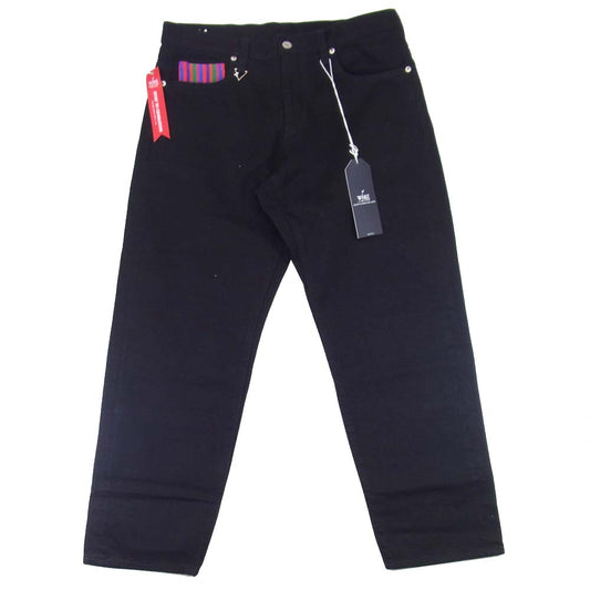 whiz ウィズ WL-P-110 LIMITED リミテッド 5P DENIM PANTS デニム パンツ ブラック系 34【新古品】【未使用】【中古】