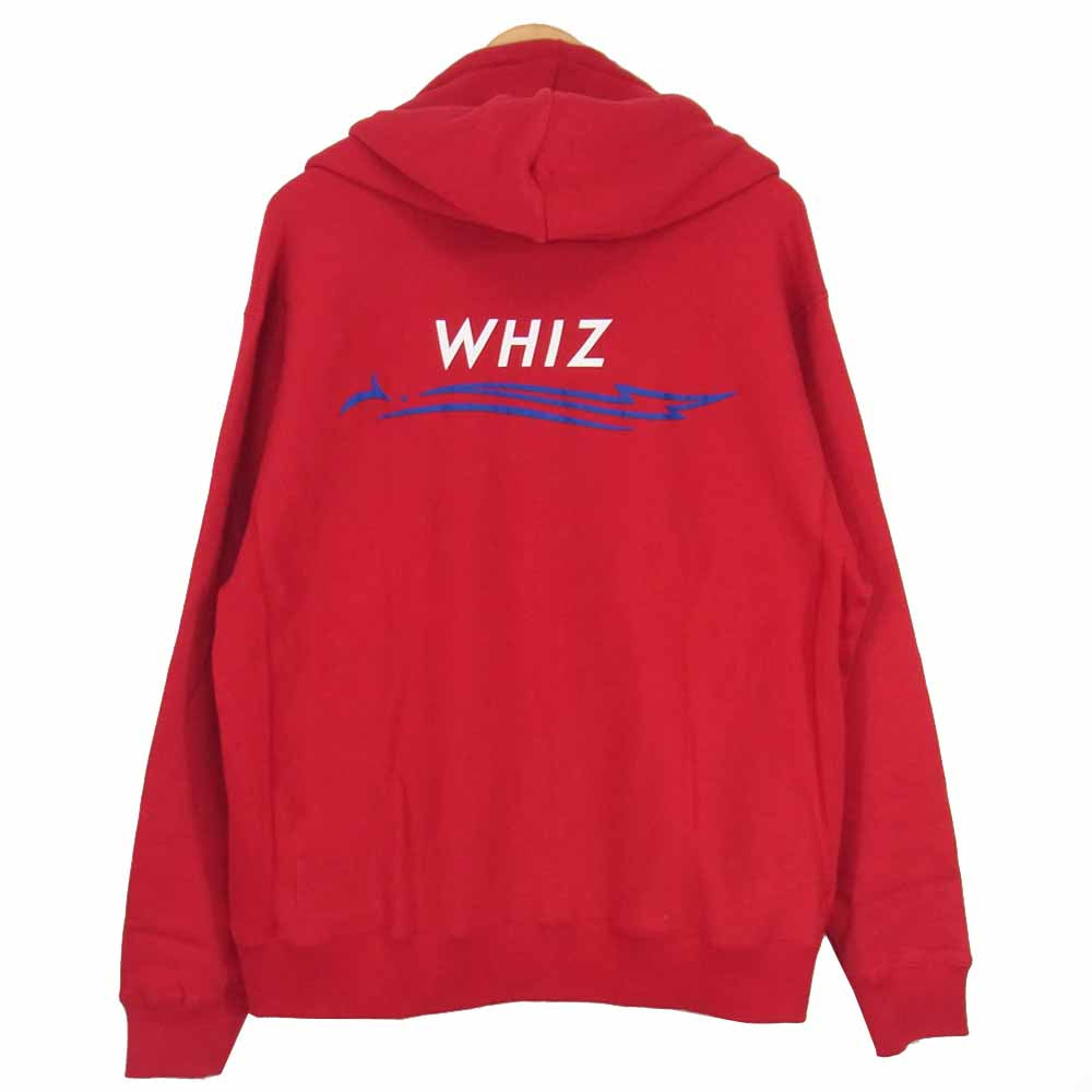 whiz ウィズ WL-C-225 LIMITED リミテッド ZIP HOODIE ジップ フーディー パーカー レッド系 L【新古品】【未使用】【中古】