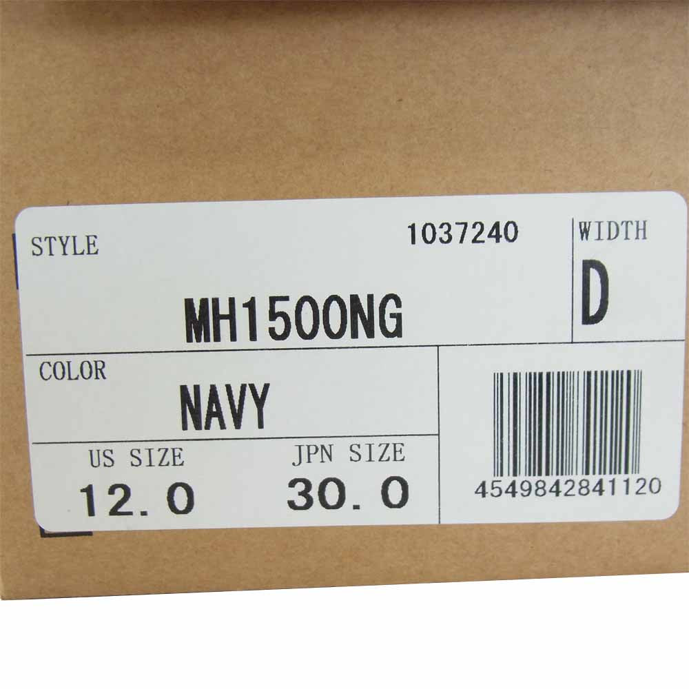 NEW BALANCE ニューバランス MH1500 NG 英国製 スニーカー ネイビー系 30cm【極上美品】【中古】