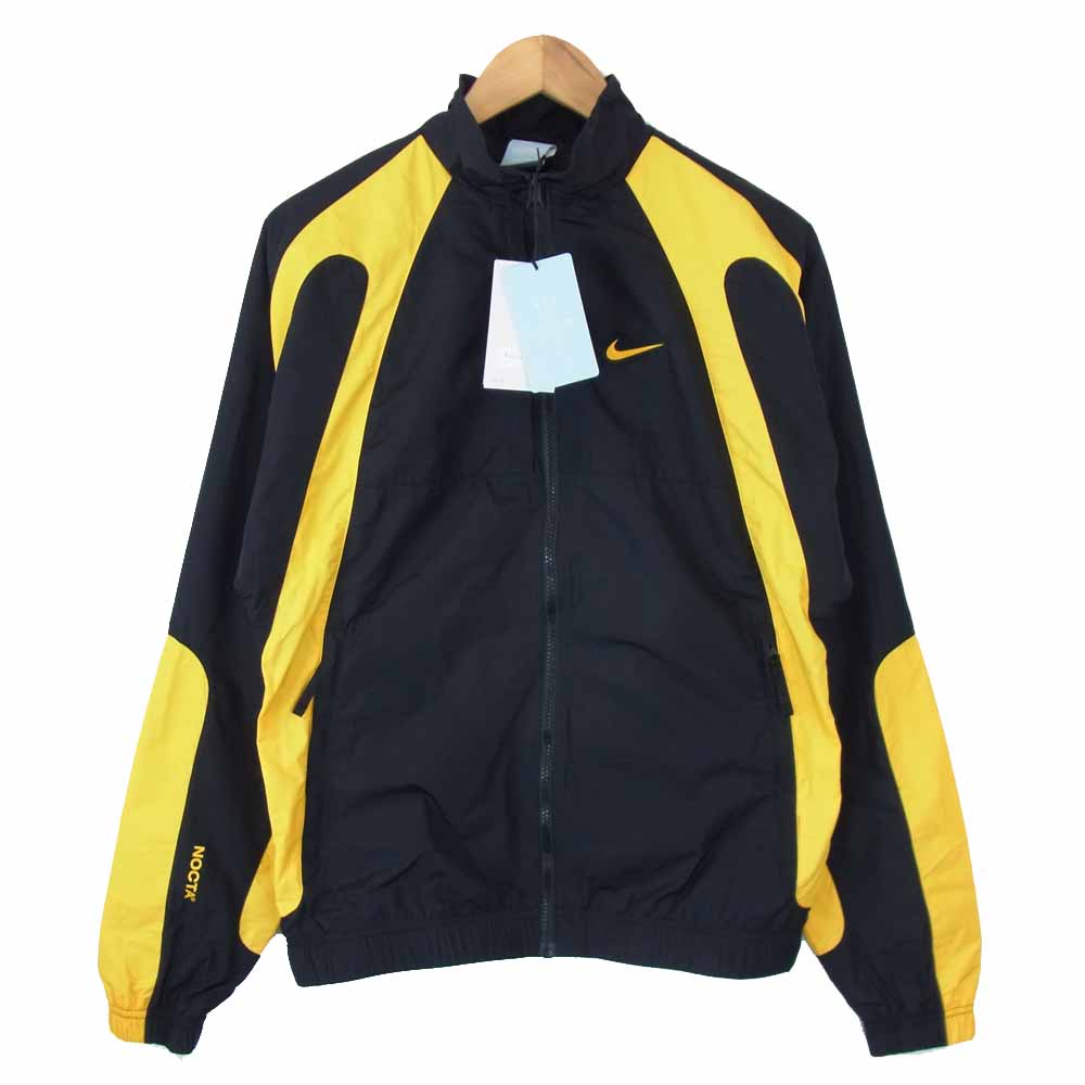 NIKE ナイキ DA3861-010  x DRAKE NOCTA M NRG AU TRACK JACKET ESS ドレイク ノクタ トラック ジャケット ブラック系 イエロー系 S【美品】【中古】