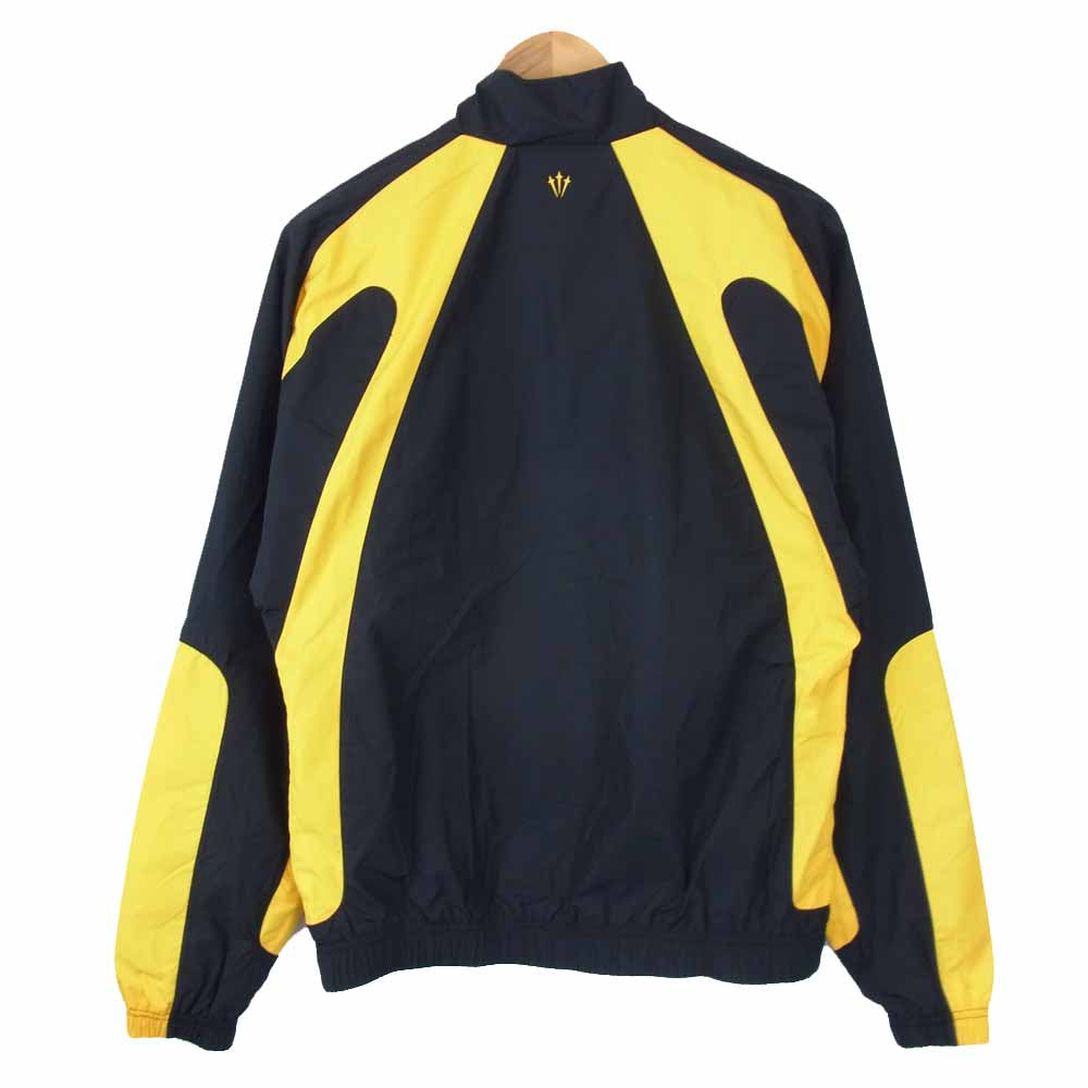 NIKE ナイキ DA3861-010  x DRAKE NOCTA M NRG AU TRACK JACKET ESS ドレイク ノクタ トラック ジャケット ブラック系 イエロー系 S【美品】【中古】