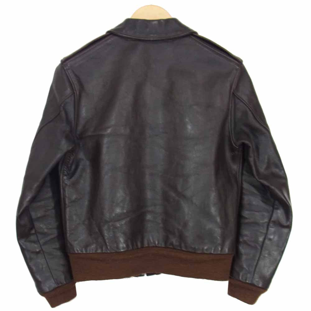 The REAL McCOY'S ザリアルマッコイズ 30-1415 TYPE A-2 MIDDLETOWN PA.フライトジャケット ブラウン系 36【中古】