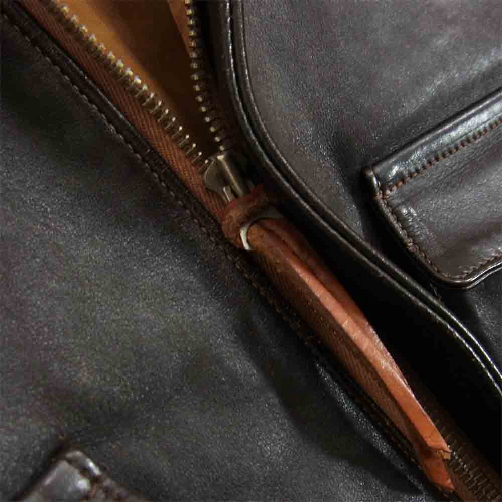 The REAL McCOY'S ザリアルマッコイズ 30-1415 TYPE A-2 MIDDLETOWN PA.フライトジャケット ブラウン系 36【中古】
