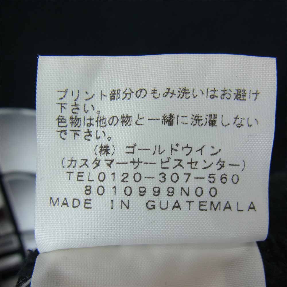 Supreme シュプリーム × ノースフェイス THE NORTH FACE 18SS NT11807I Metallic Logo Hooded Sweatshirt メタリックロゴ パーカー ブラック系 L【中古】