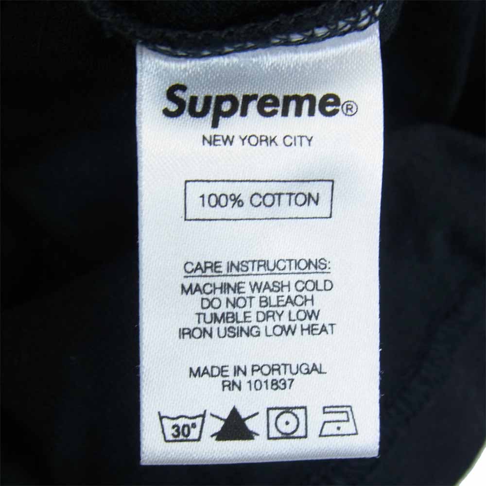 Supreme シュプリーム × コムデギャルソン COMME des GARCONS SHIRT 18AW Split Box Logo Tee スプリット ボックスロゴ Ｔシャツ ブラック系 M【美品】【中古】