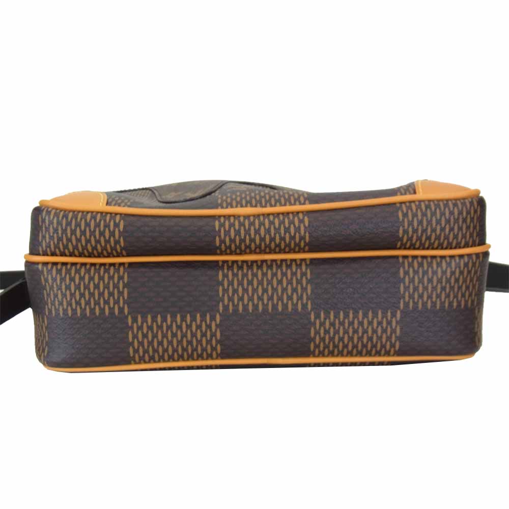 LOUIS VUITTON ルイ・ヴィトン × NIGO × ヴァージル・アブロー 未使用 N40359 ナイル・メッセンジャー PM ダミエ・エベヌ ジャイアント モノグラム キャンバス ブラウン系【新古品】【未使用】【中古】