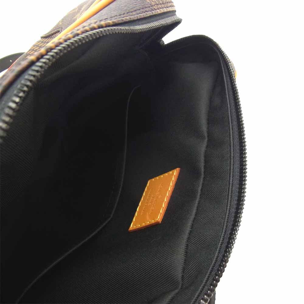 LOUIS VUITTON ルイ・ヴィトン × NIGO × ヴァージル・アブロー 未使用 N40359 ナイル・メッセンジャー PM ダミエ・エベヌ ジャイアント モノグラム キャンバス ブラウン系【新古品】【未使用】【中古】