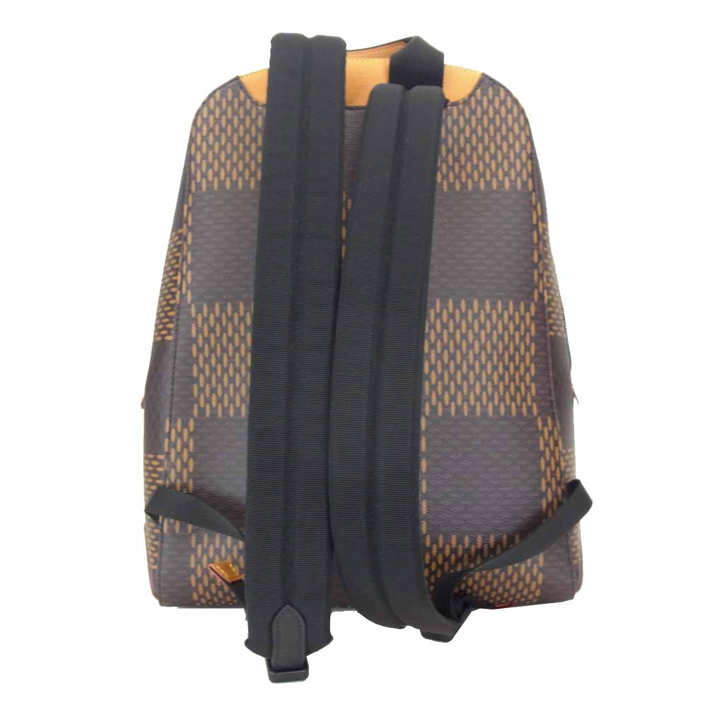 LOUIS VUITTON ルイ・ヴィトン × NIGO × ヴァージル・アブロー N40380 キャンパス バックパック ダミエ・エベヌ ジャイアント モノグラム ブラウン系【新古品】【未使用】【中古】