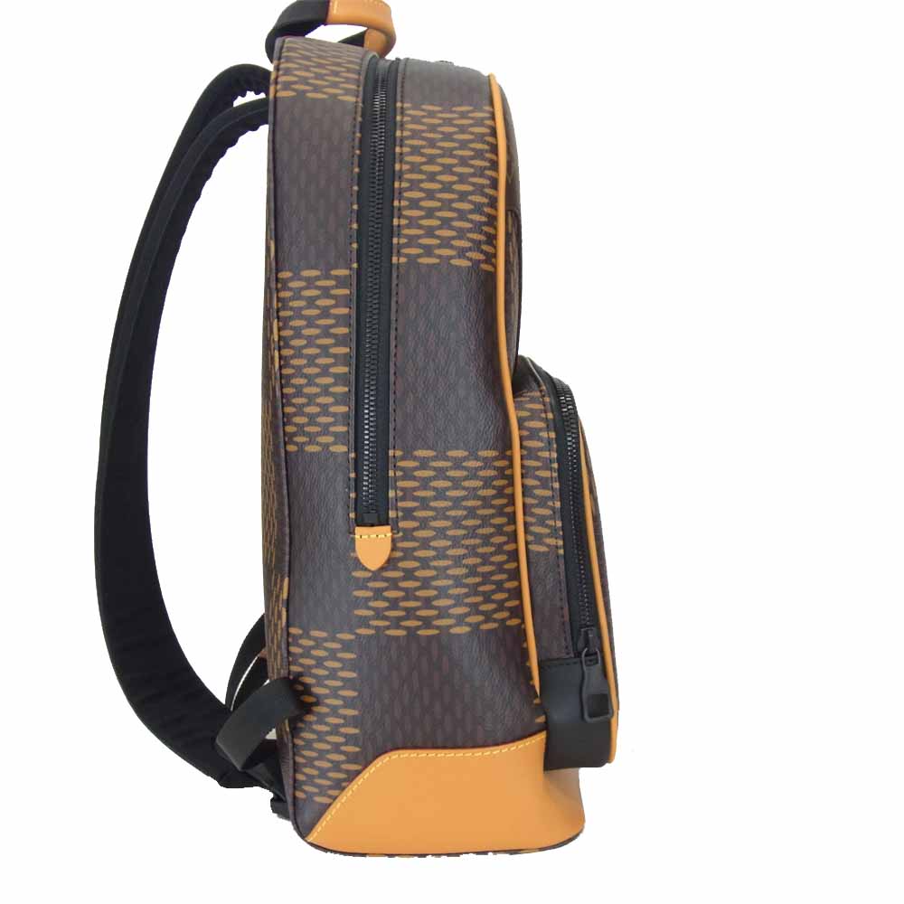 LOUIS VUITTON ルイ・ヴィトン × NIGO × ヴァージル・アブロー N40380 キャンパス バックパック ダミエ・エベヌ ジャイアント モノグラム ブラウン系【新古品】【未使用】【中古】