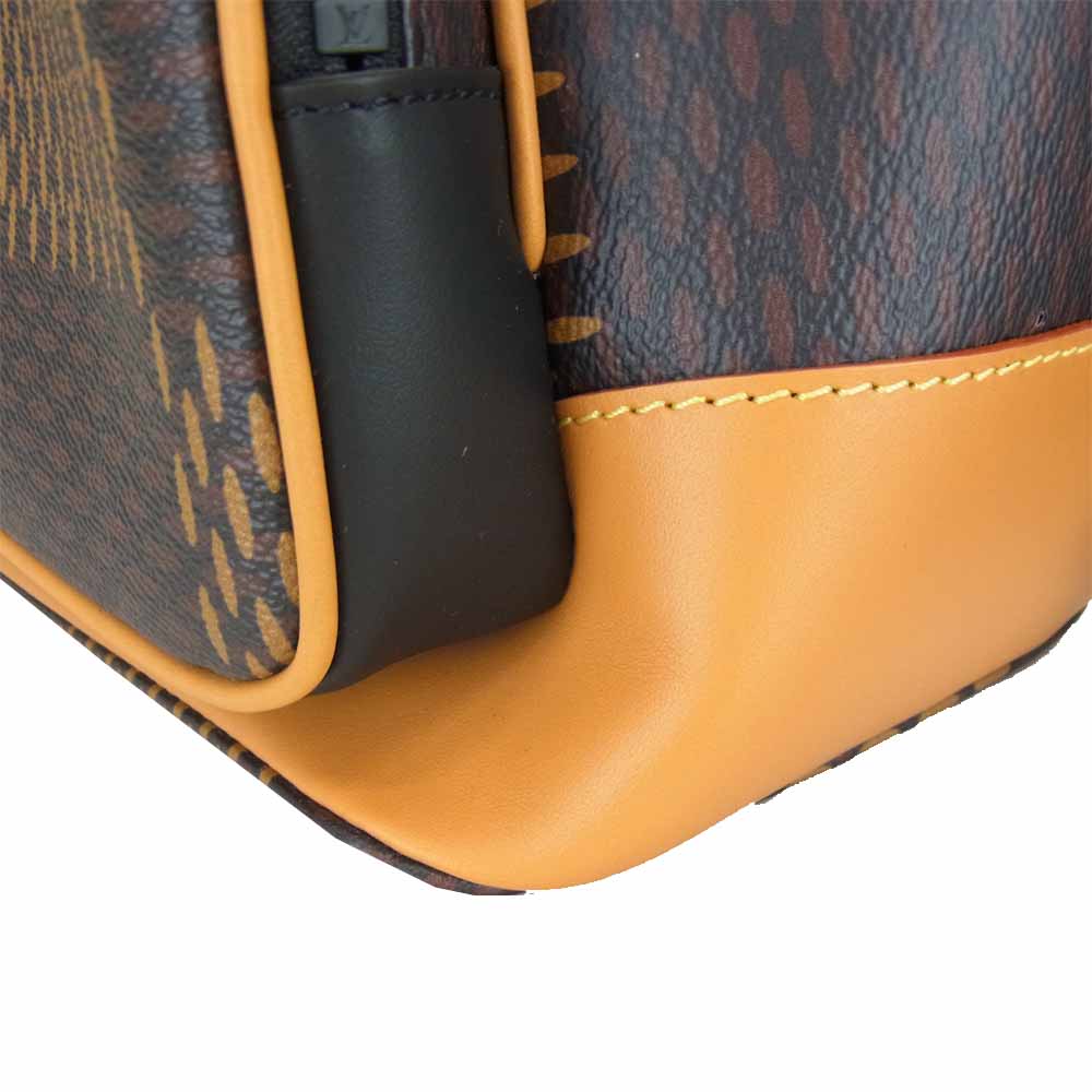 LOUIS VUITTON ルイ・ヴィトン × NIGO × ヴァージル・アブロー N40380 キャンパス バックパック ダミエ・エベヌ ジャイアント モノグラム ブラウン系【新古品】【未使用】【中古】