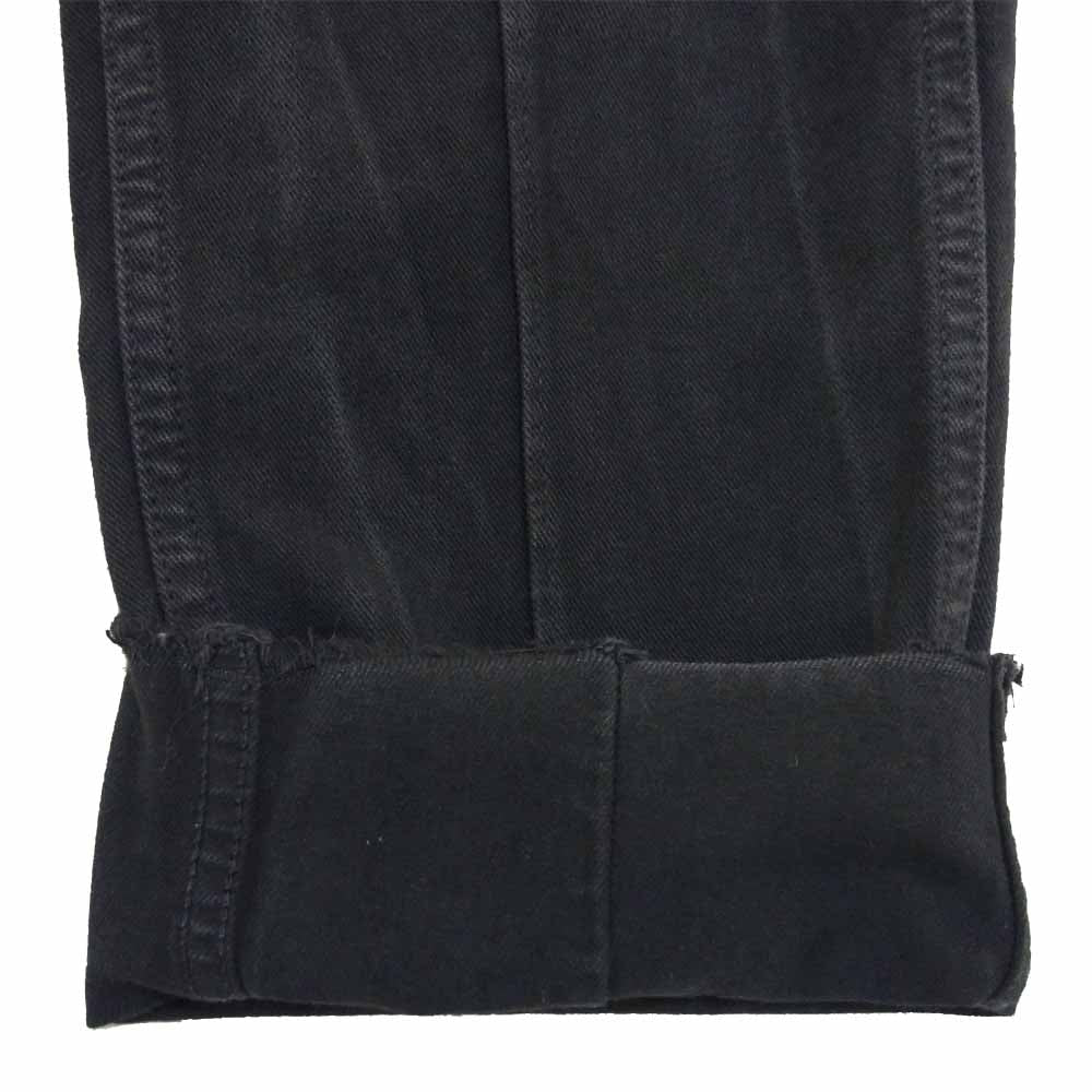 bukht ブフト  B-M31815 センターシーム テーパード パンツ 日本製 2 コットンパンツ ブラック系 M【中古】