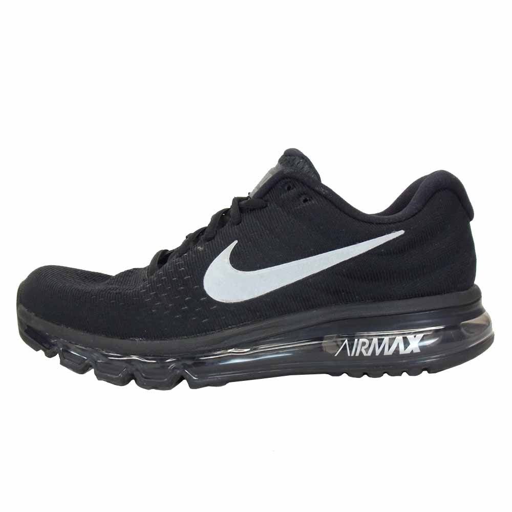 NIKE ナイキ AIR MAX 2017 エア マックス ブラック系 27cm【中古】