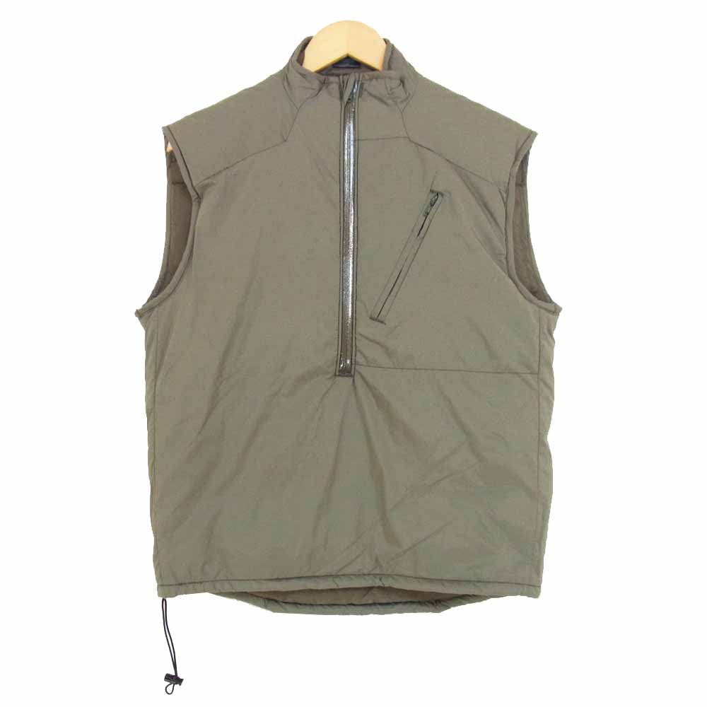 Level7 PCU プルオーバー ベスト Insulative Vest USA製 ポリエステル グレー系 S【美品】【中古】