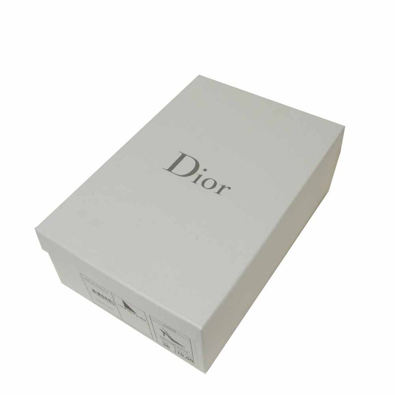 Christian Dior クリスチャンディオール J'Adior ジャディオール スリングバック パンプス ブラック系 ホワイト系 36 D【中古】