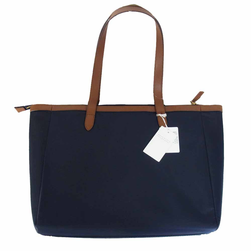MACKINTOSH PHILOSOPHY マッキントッシュフィロソフィー h5110-510-29 チェルシー トート バッグ ナイロン レザー ダークネイビー系【新古品】【未使用】【中古】