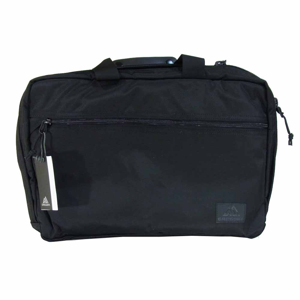 GREGORY グレゴリー COVERT MISSION ポーチ付き 3Way トート ショルダー リュック ビジネス バッグ ブラック系【新古品】【未使用】【中古】