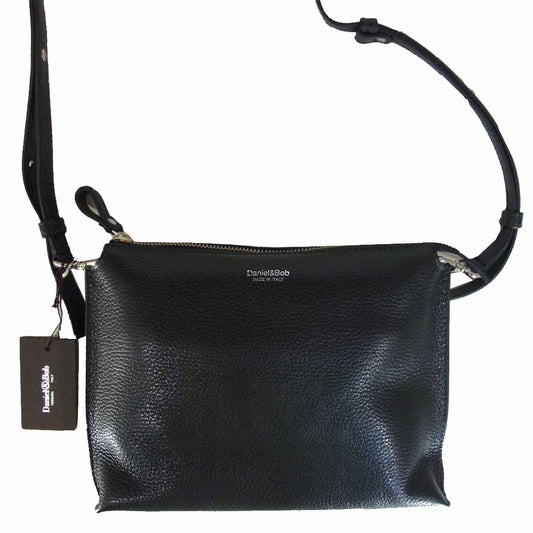 Daniel & Bob ダニエルアンドボブ OTELLO SHOULDER-24SH ALCE accopiato オテッロ ショルダー アルチェ アコピアート バッグ ブラック系【新古品】【未使用】【中古】