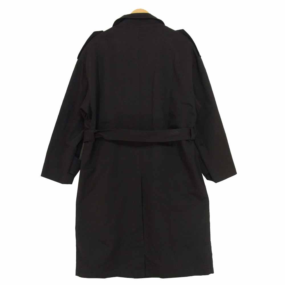 Christian Dior クリスチャンディオール ライナー付き トレンチ コート トレンチコート ブラック系 44S【中古】
