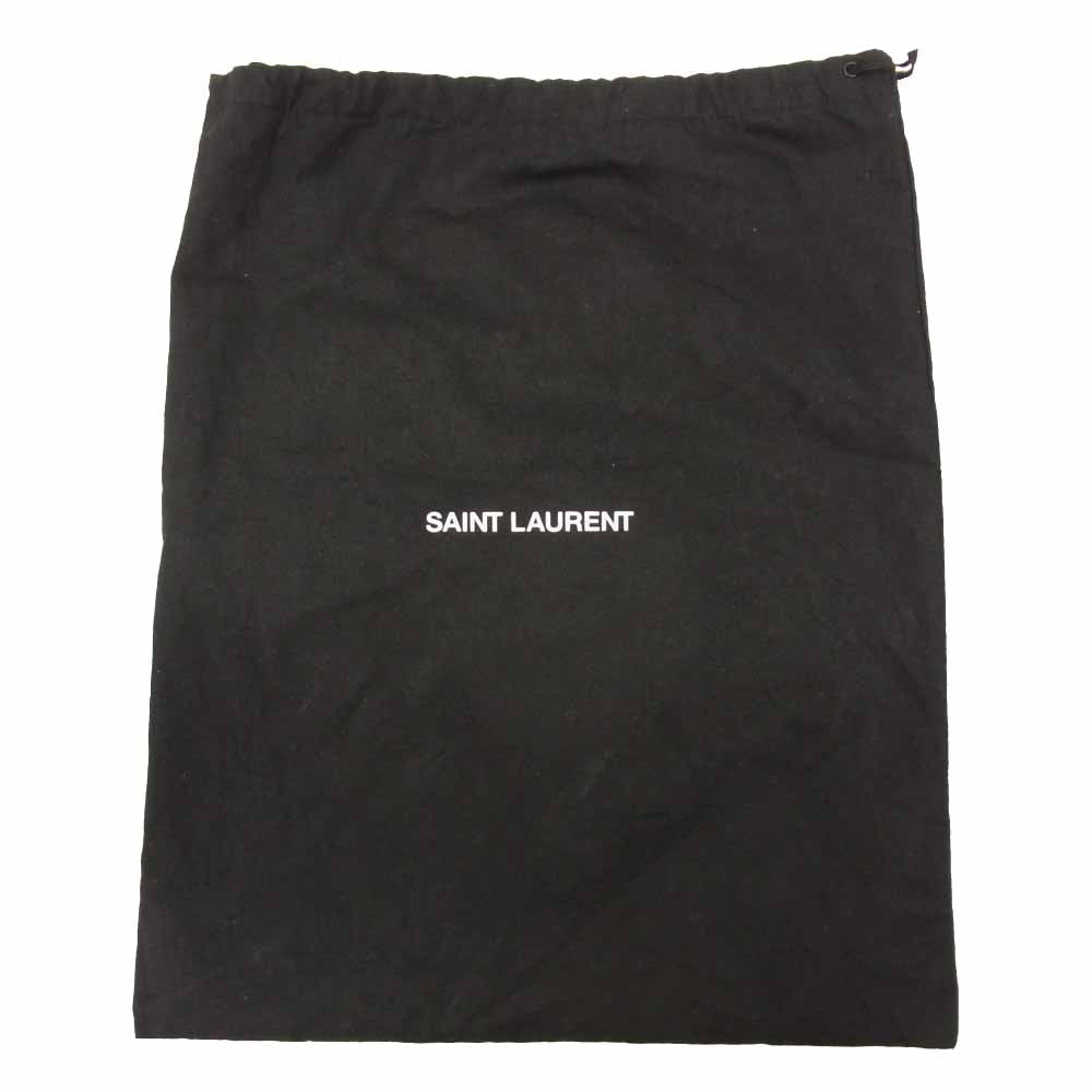 SAINT LAURENT サンローラン 5429521 0z400 6038 WYATT 40 HARNESS BOOTS ワイアット ハーネス ブーツ ブラック系 44【中古】