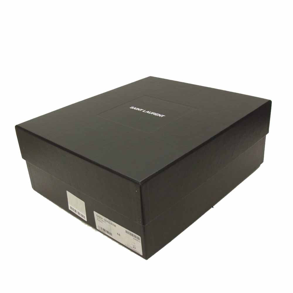 SAINT LAURENT サンローラン 5429521 0z400 6038 WYATT 40 HARNESS BOOTS ワイアット ハーネス ブーツ ブラック系 44【中古】