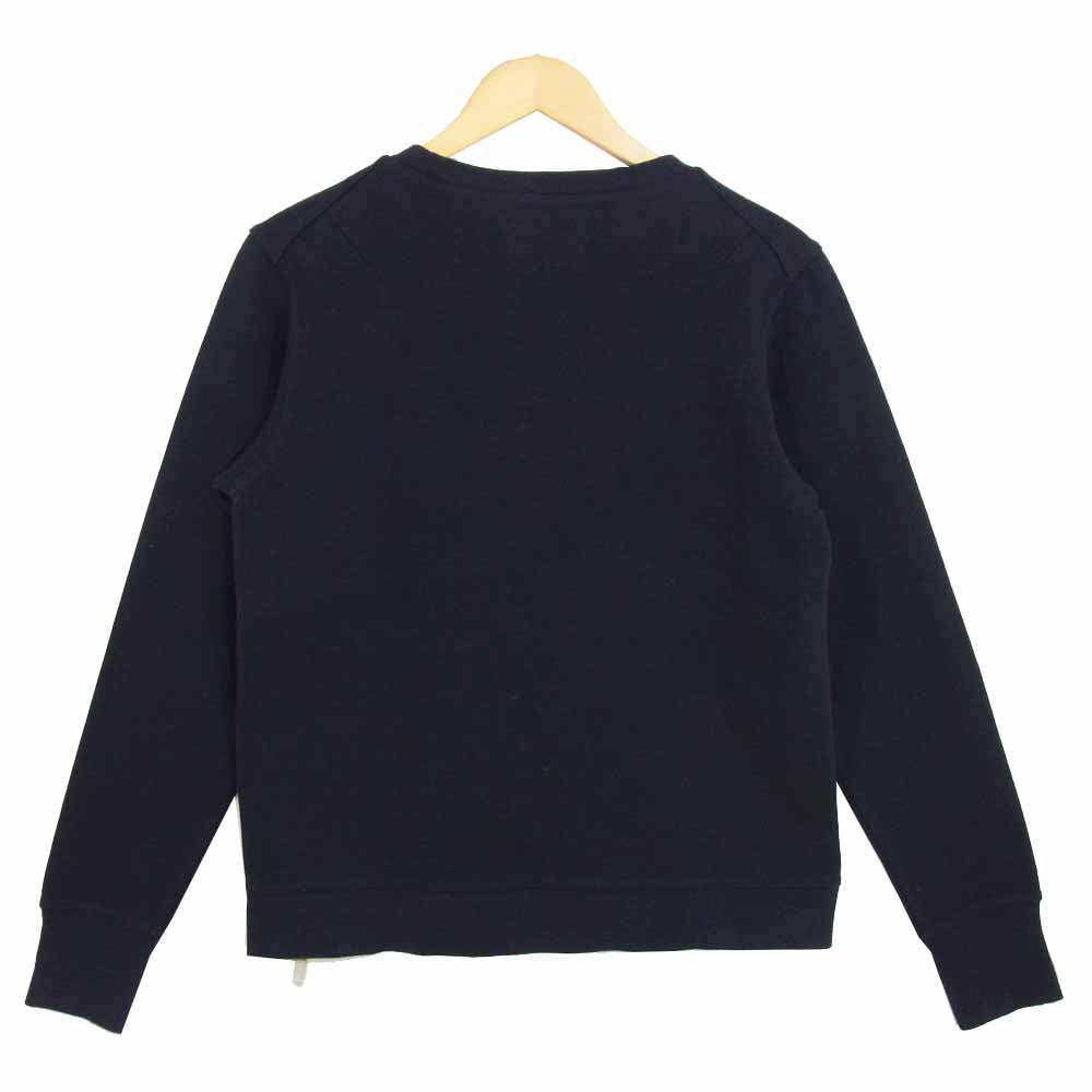 THE NORTH FACE ノースフェイス PURPLE LABEL パープル レーベル COOLMAX MOUNTAIN CREW NECK SHIRT クールマックス マウンテン クルー ネック シャツ スウェット トレーナー ネイビー系 S【中古】