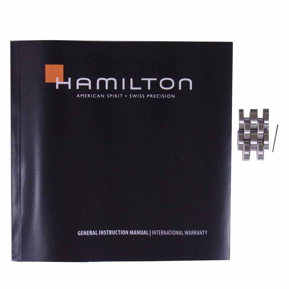 HAMILTON ハミルトン H324510 国内正規取扱店ギャランティカード付属 JAZZMASTER ジャズマスター クォーツ シルバー系【中古】
