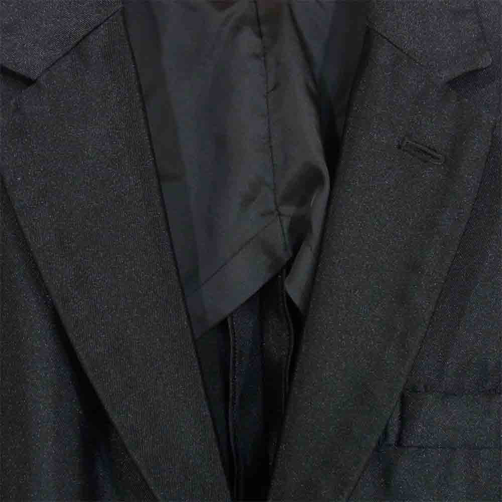 COMME des GARCONS HOMME PLUS コムデギャルソンオムプリュス GARMENT TREATED BUCKLE BLAZER バックル ブレザー ジャケット ブラック系 XS【美品】【中古】