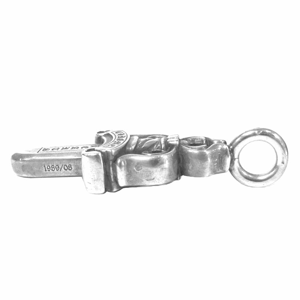 CHROME HEARTS クロムハーツ（原本有） ダブルダガー ペンダント トップ シルバー925 シルバー系【中古】
