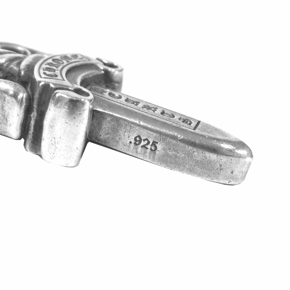 CHROME HEARTS クロムハーツ（原本有） ダブルダガー ペンダント トップ シルバー925 シルバー系【中古】