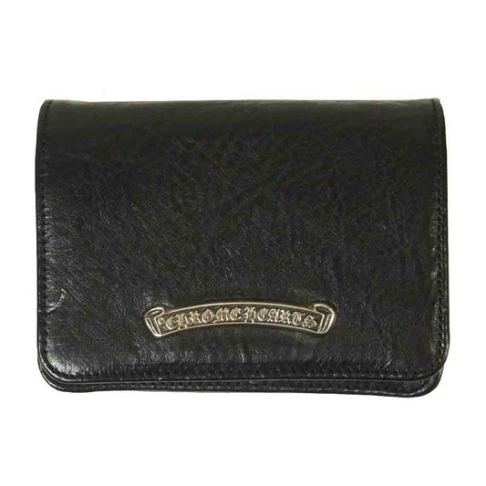 CHROME HEARTS クロムハーツ（原本有） CARD CASE カードケース  ブラック系【中古】