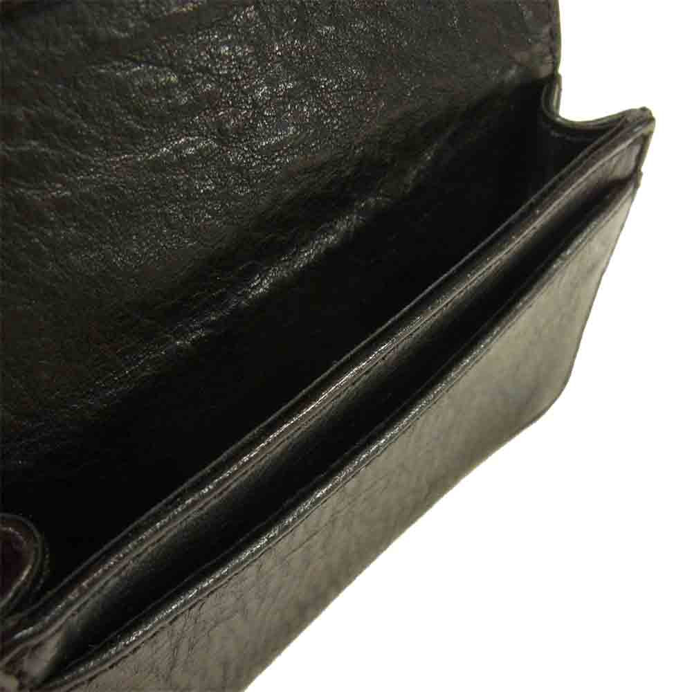 CHROME HEARTS クロムハーツ（原本有） CARD CASE カードケース  ブラック系【中古】