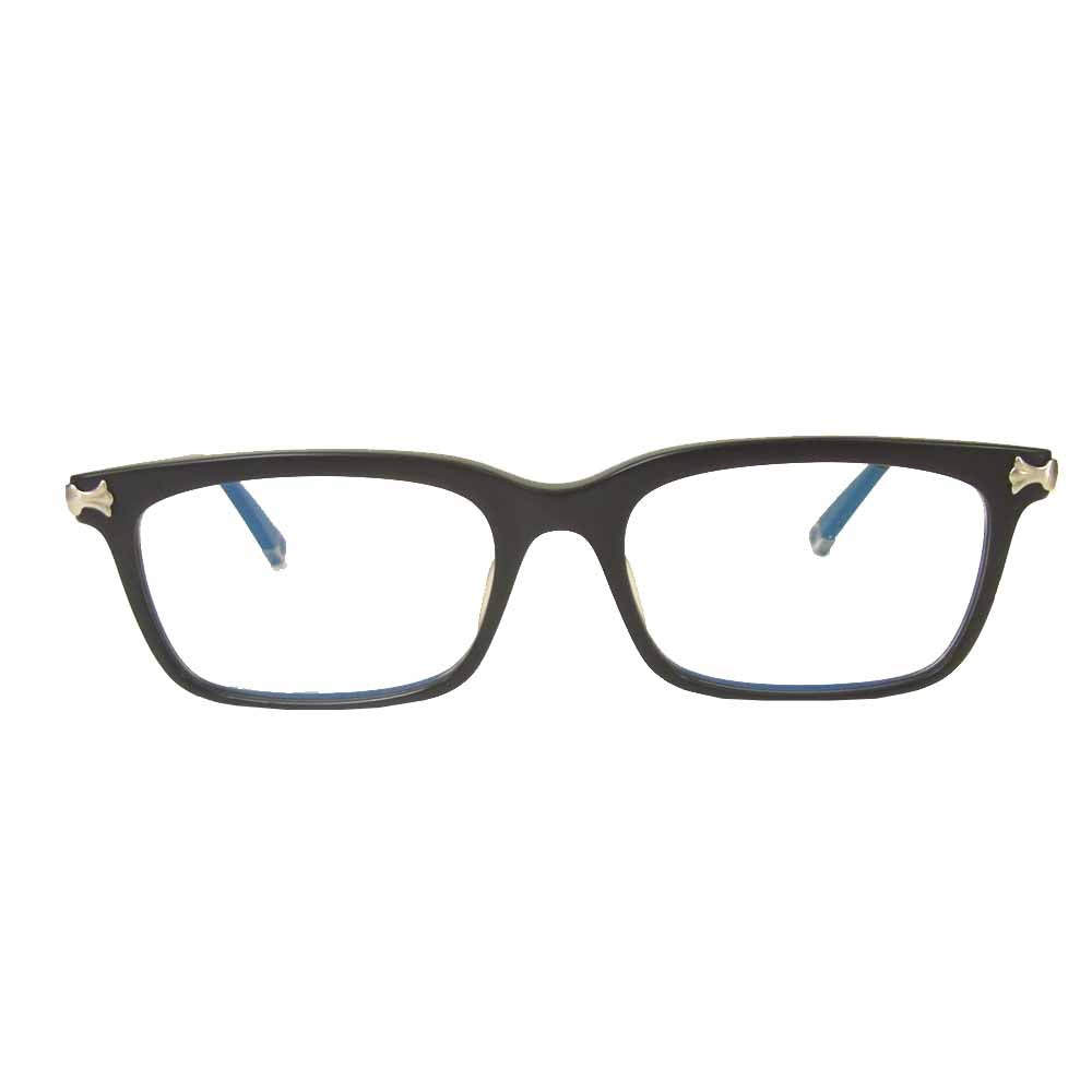 CHROME HEARTS クロムハーツ（原本無） FUN HATCH A ファンハッチ 眼鏡 ブラック系 54□18-148【中古】