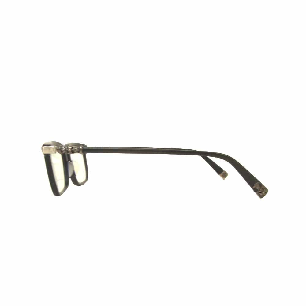 CHROME HEARTS クロムハーツ（原本無） FUN HATCH A ファンハッチ 眼鏡 ブラック系 54□18-148【中古】