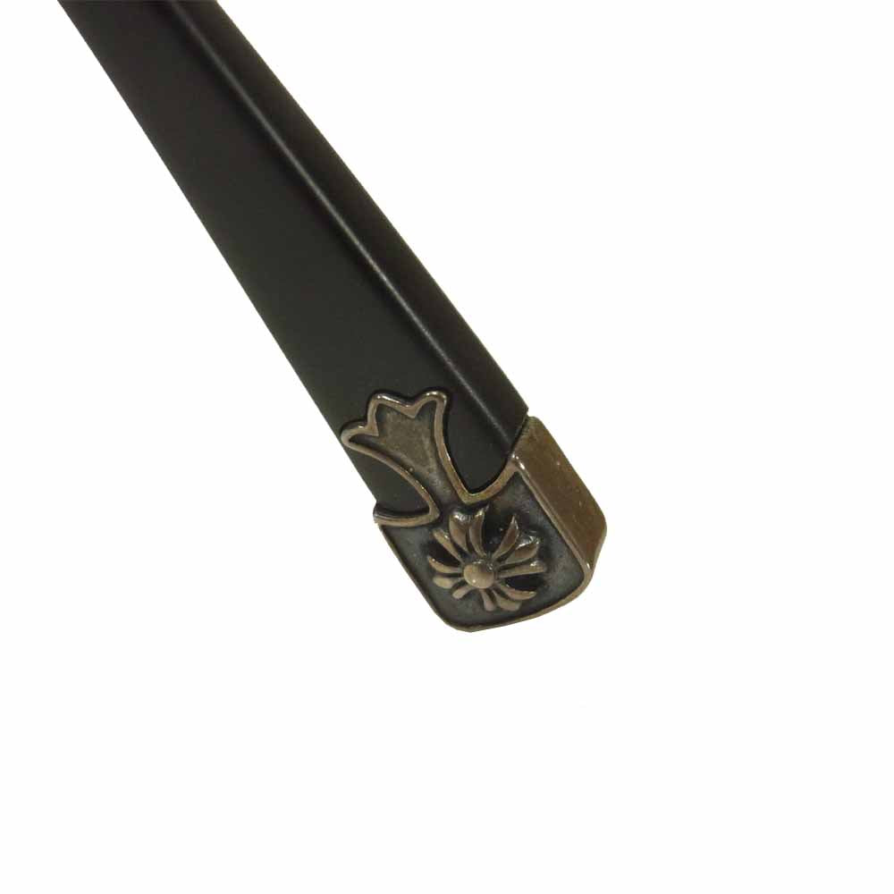 CHROME HEARTS クロムハーツ（原本無） FUN HATCH A ファンハッチ 眼鏡 ブラック系 54□18-148【中古】
