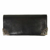 CHROME HEARTS クロムハーツ（原本有） LNG SNGL FLD ロング シングルフォールド ウォレット 財布 ブラック系【中古】