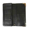 CHROME HEARTS クロムハーツ（原本有） LNG SNGL FLD ロング シングルフォールド ウォレット 財布 ブラック系【中古】