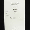UNDERCOVER アンダーカバー MUX9801 ロゴ フード プルオーバー パーカー 日本製 ブラック系 2【美品】【中古】