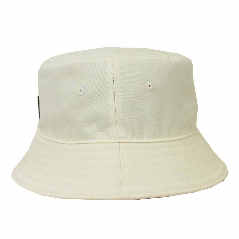 BURBERRY LONDON バーバリー ロンドン ロゴ バケットハット コットン イタリア製 ホワイト系 M【美品】【中古】