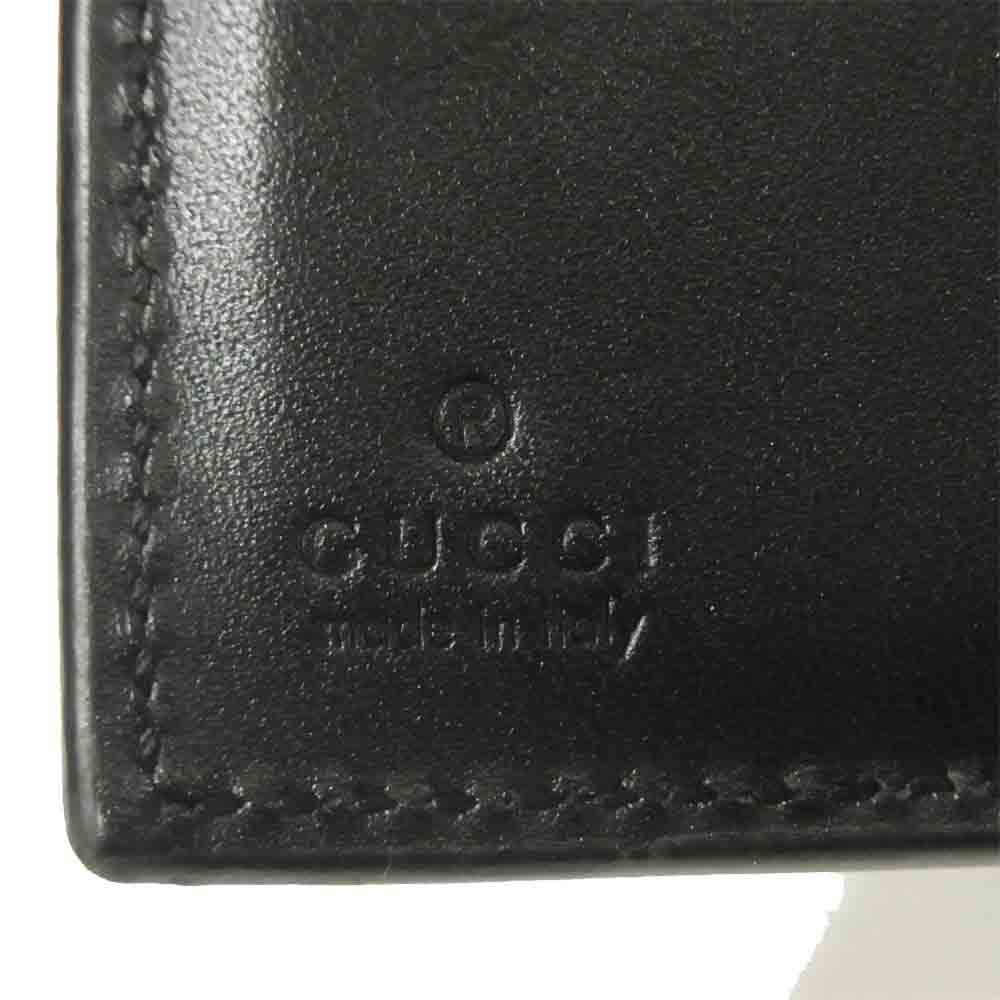 GUCCI グッチ 451266 キングスネーク プリント GGスプリーム コインウォレット 財布 ブラック系【中古】