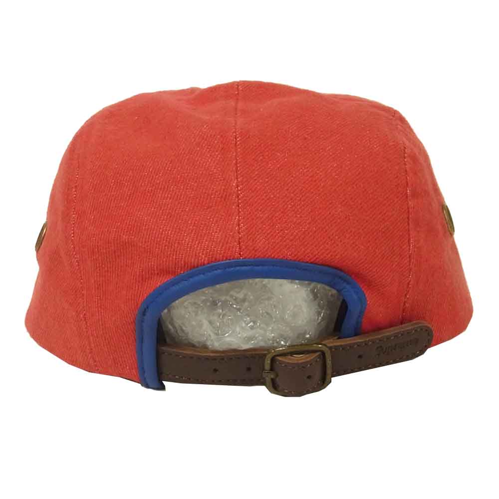 Supreme シュプリーム ジェット コットン キャップ 中国製 レッド系 ブルー系【中古】
