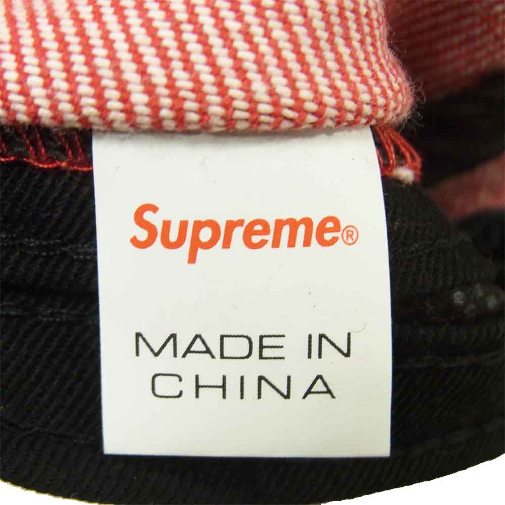 Supreme シュプリーム ジェット コットン キャップ 中国製 レッド系 ブルー系【中古】