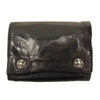 CHROME HEARTS クロムハーツ（原本無） 3FOLD クロスボールボタン ウォレット ブラック系【中古】