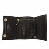 CHROME HEARTS クロムハーツ（原本無） 3FOLD クロスボールボタン ウォレット ブラック系【中古】