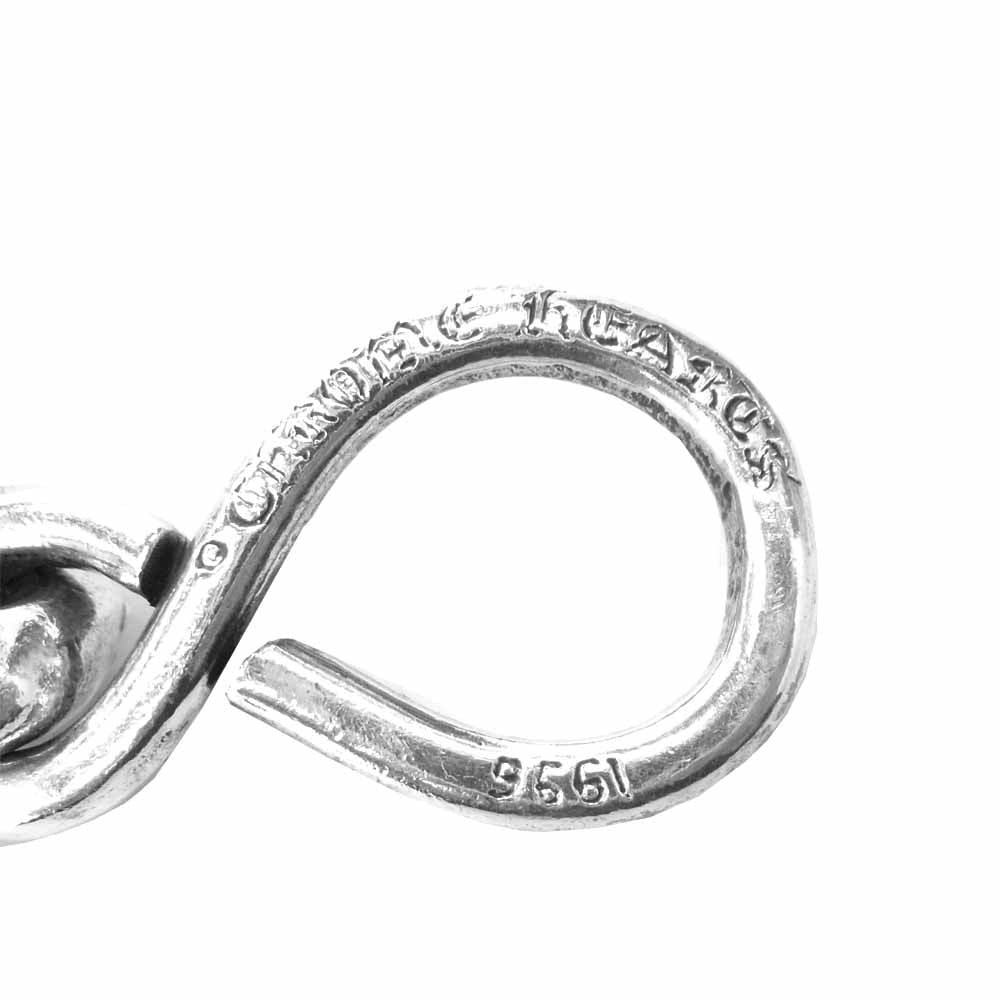 CHROME HEARTS クロムハーツ（原本無） FANCY SHORT-1 1クリップ ショート ファンシー ウォレットチェーン シルバー系【中古】
